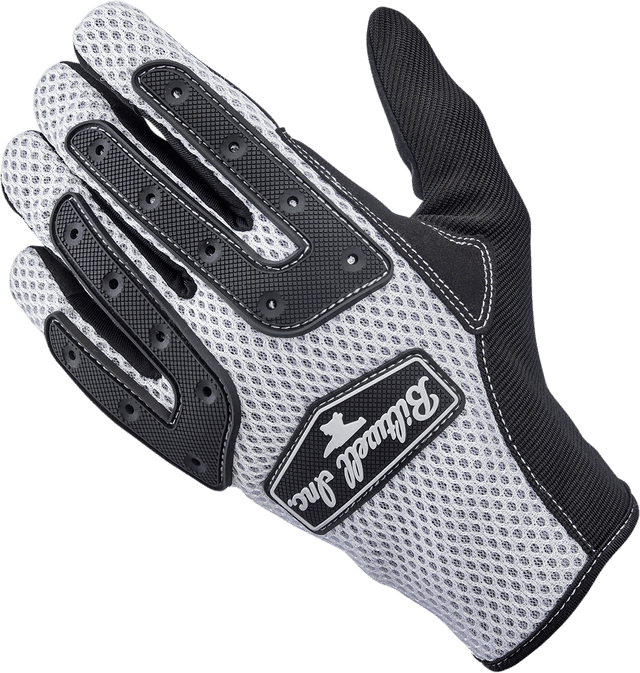 BILTWELL 3301-4177 Anza Gloves - White - XS — image 2 of 8