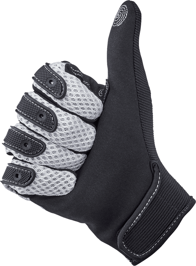 BILTWELL 3301-4180 Anza Gloves - White - Large — image 5 of 8
