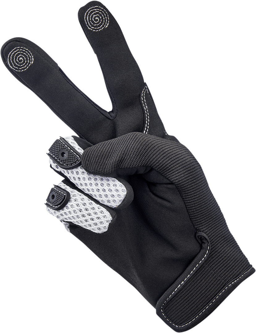 BILTWELL 3301-4181 Anza Gloves - White - XL — image 6 of 8