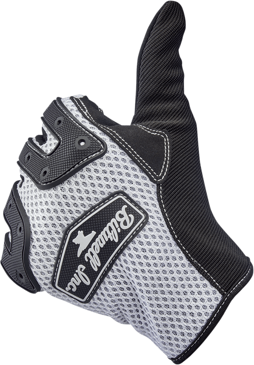BILTWELL 3301-4182 Anza Gloves - White - 2XL — image 4 of 8