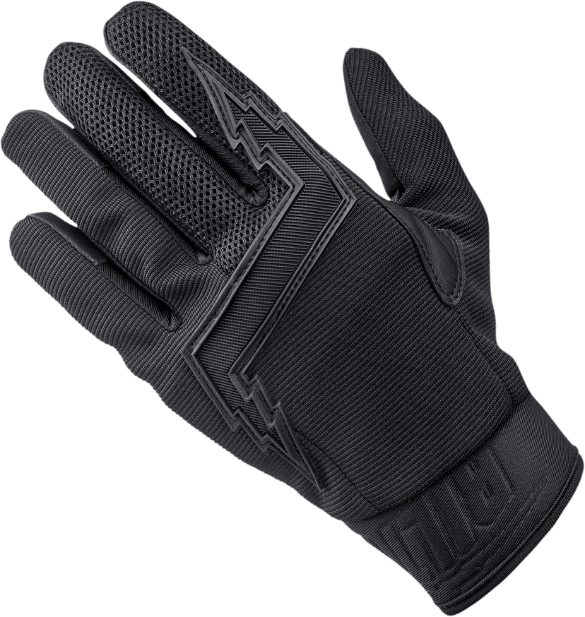 BILTWELL 3301-4183 Baja Gloves - Black Out - XS — image 2 of 8