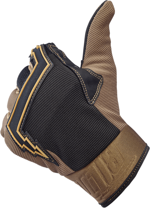 BILTWELL 3301-4190 Baja Gloves - Chocolate - Small — image 4 of 8