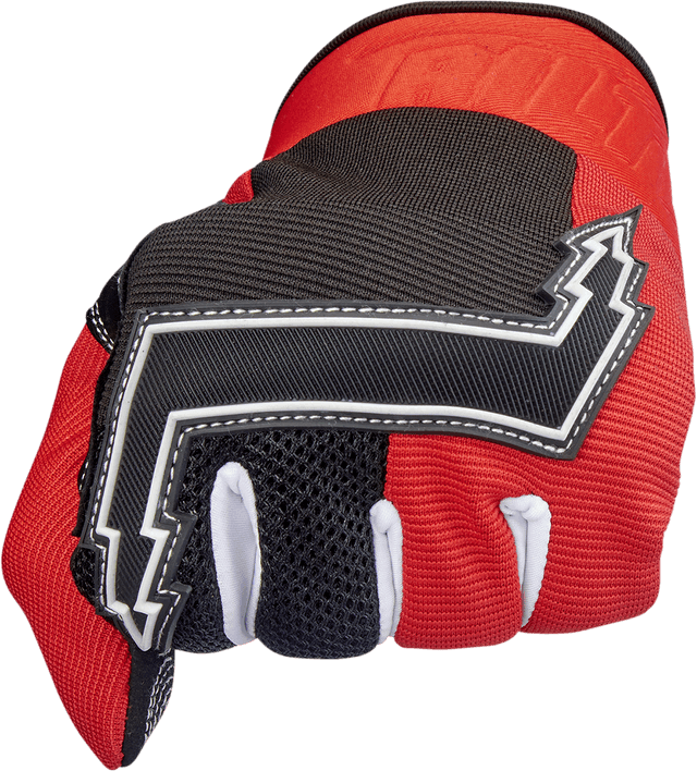 BILTWELL 3301-4196 Baja Gloves - Red - Small — image 8 of 8