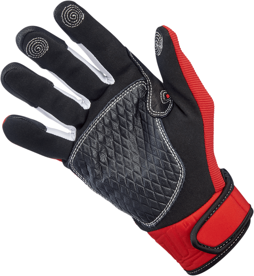 BILTWELL 3301-4199 Baja Gloves - Red - XL — image 3 of 8