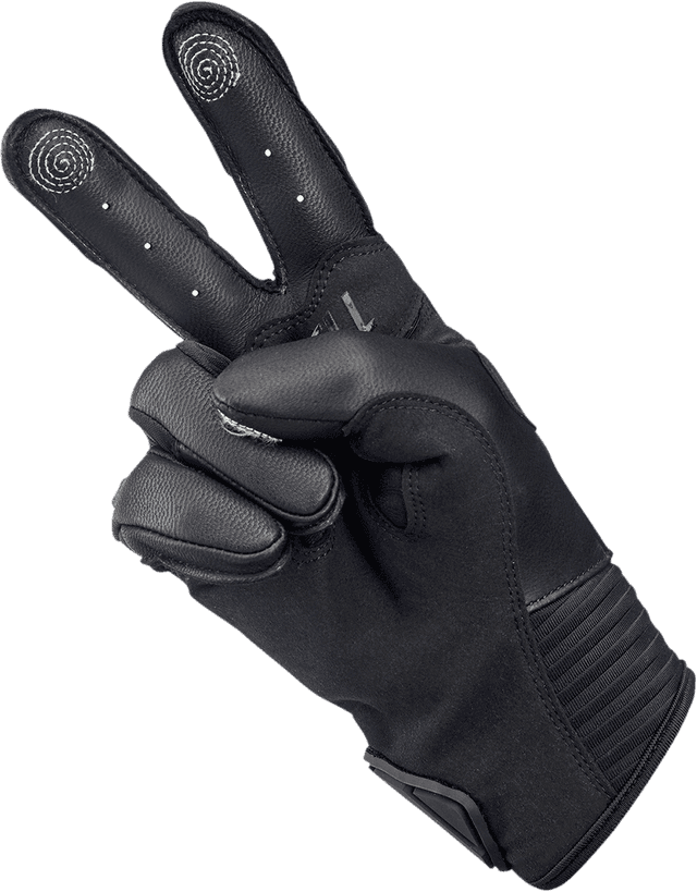 BILTWELL 3301-4208 Bridgeport Gloves - Black Out - Small — image 5 of 7