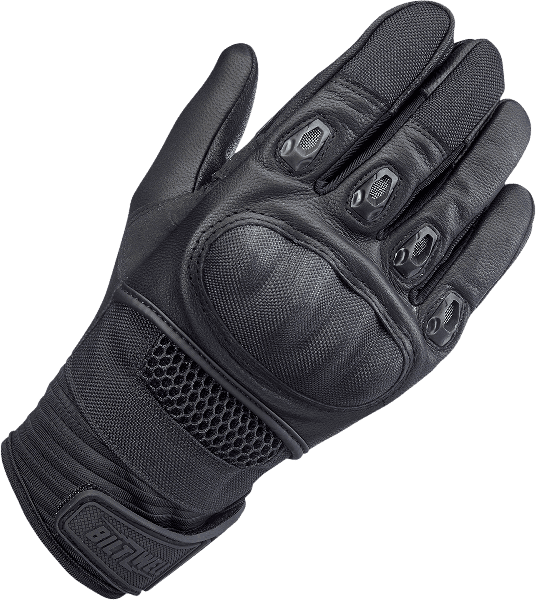 BILTWELL 3301-4211 Bridgeport Gloves - Black Out - XL