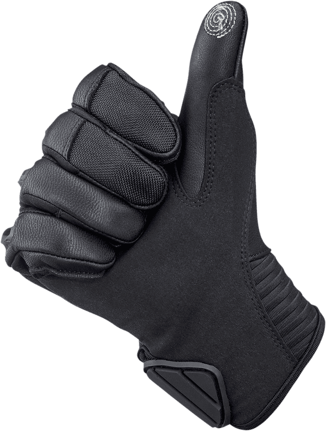 BILTWELL 3301-4211 Bridgeport Gloves - Black Out - XL — image 4 of 7