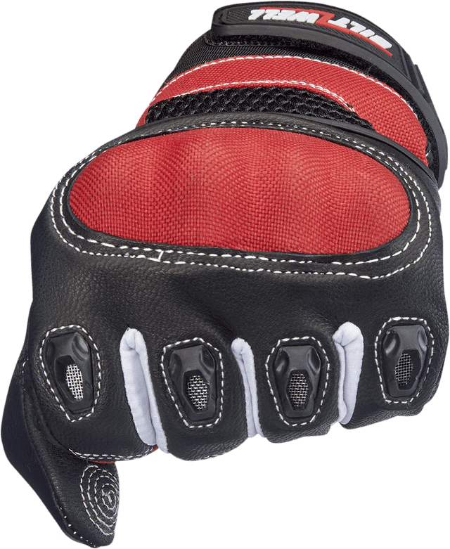 BILTWELL 3301-4217 Bridgeport Gloves - Red - XL — image 7 of 7