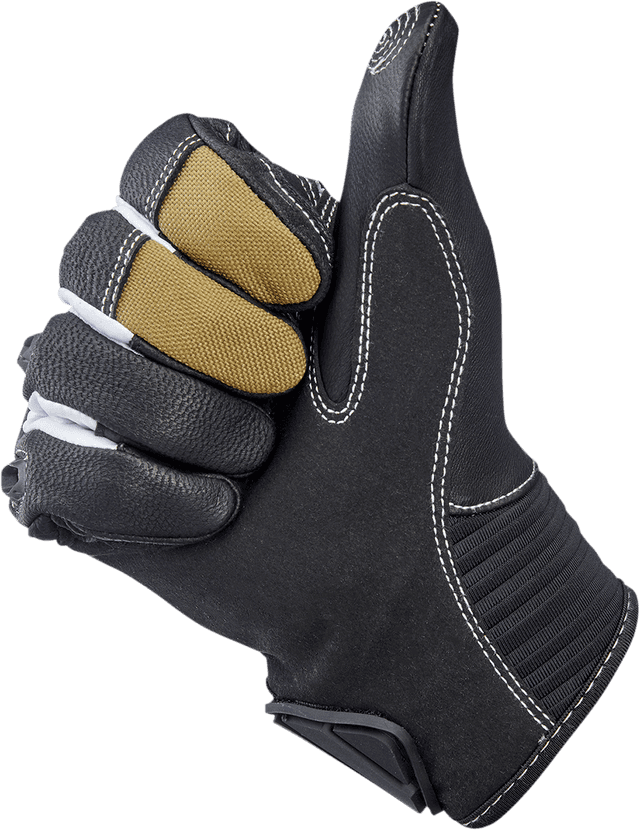 BILTWELL 3301-4221 Bridgeport Gloves - Tan - Medium — image 4 of 7