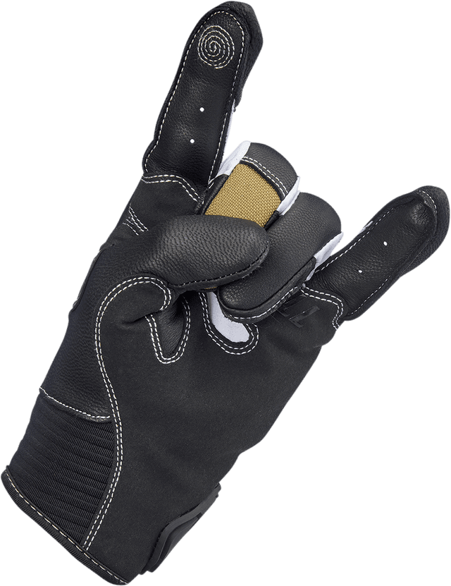 BILTWELL 3301-4221 Bridgeport Gloves - Tan - Medium — image 6 of 7