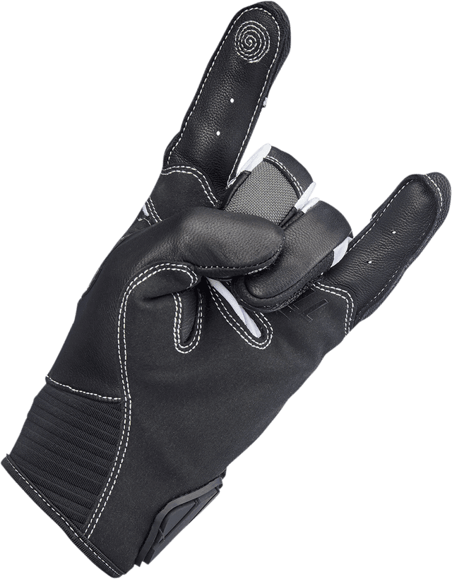BILTWELL 3301-4225 Bridgeport Gloves - Gray - XS — image 6 of 7