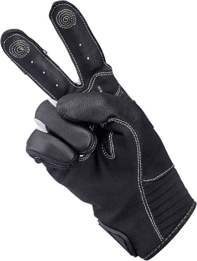 BILTWELL 3301-4225 Bridgeport Gloves - Gray - XS — image 4 of 7
