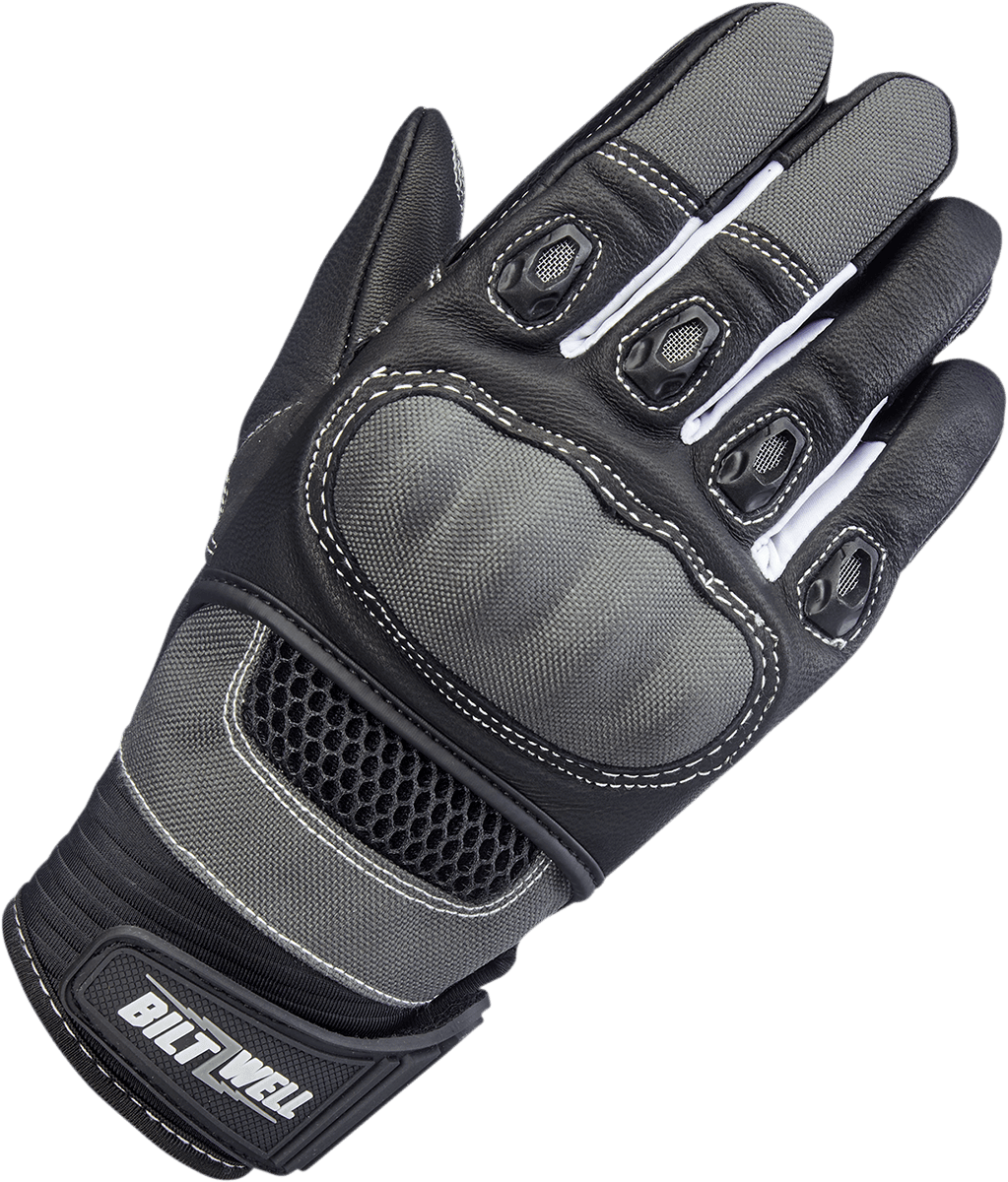 BILTWELL 3301-4230 Bridgeport Gloves - Gray - 2XL