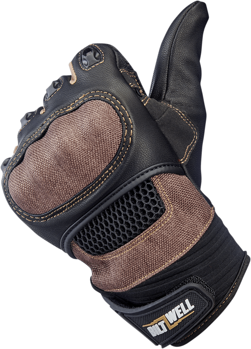 BILTWELL 3301-4232 Bridgeport Gloves - Chocolate - Small — image 3 of 7