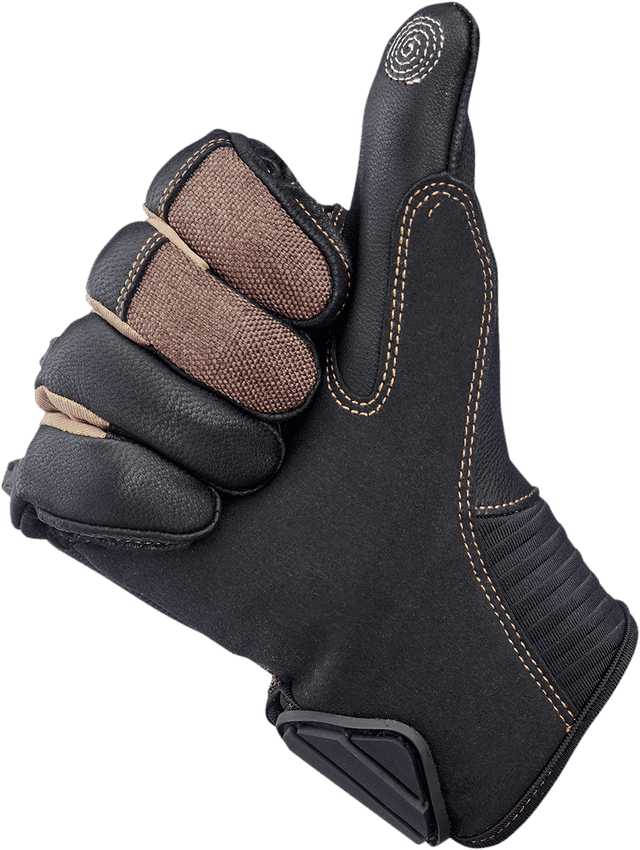 BILTWELL 3301-4233 Bridgeport Gloves - Chocolate - Medium — image 4 of 7