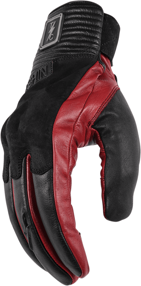 THRASHIN SUPPLY CO. 3301-4258 Boxer Gloves - Red - Medium — image 3 of 4