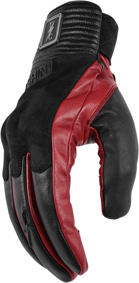 THRASHIN SUPPLY CO. 3301-4259 Boxer Gloves - Red - Large — image 3 of 4