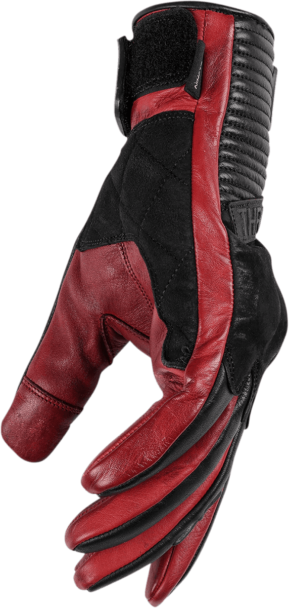 THRASHIN SUPPLY CO. 3301-4259 Boxer Gloves - Red - Large — image 4 of 4