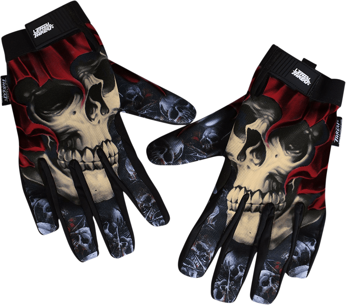 LETHAL THREAT 3301-4275 Reaper Gloves - Black/White - XL
