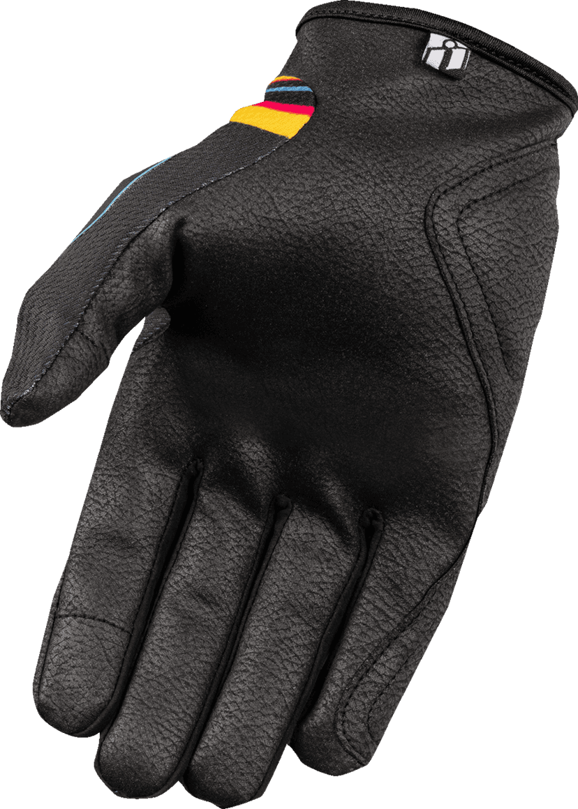 ICON 3301-4643 Hooligan™ Lucky Lid Gloves - Black - Large — image 2 of 3