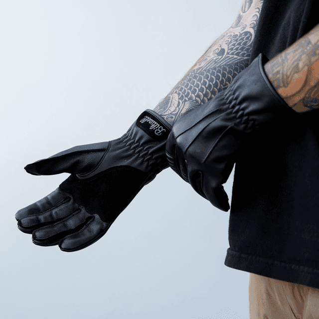 BILTWELL 3301-4672 Work 2.0 Gloves - Black - Medium — image 3 of 3