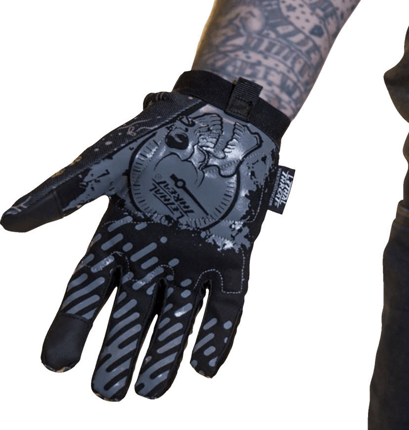 LETHAL THREAT 3301-4684 Grease Monster Gloves - Black - Large — image 2 of 5