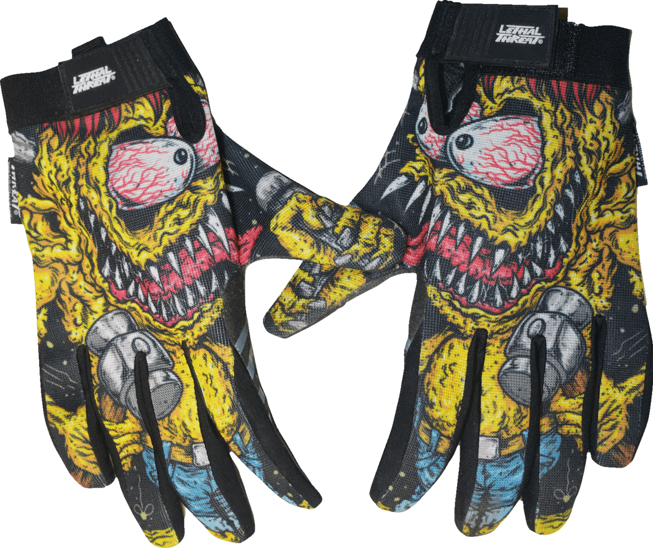 LETHAL THREAT 3301-4686 Grease Monster Gloves - Black - 2XL