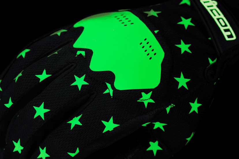 ICON 3301-4698 Hooligan™ Old Glory Gloves - Glow - 4XL — image 3 of 3