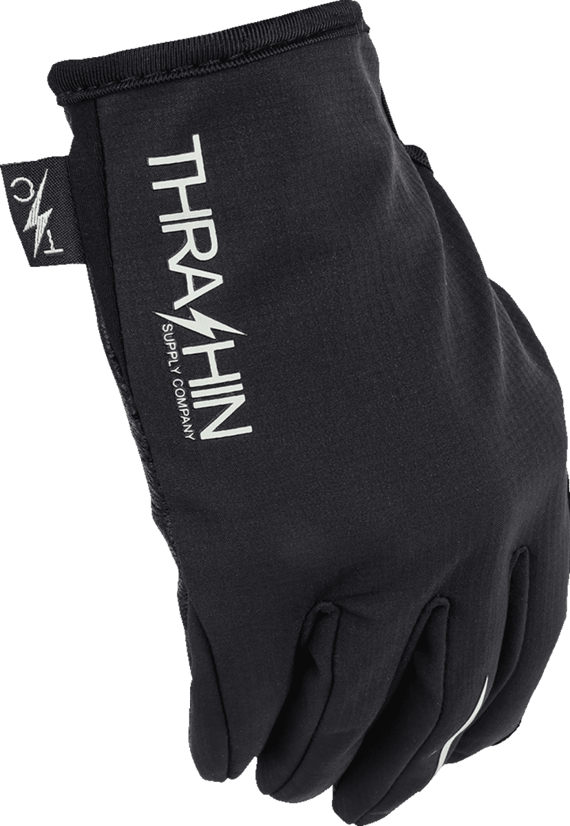 THRASHIN SUPPLY CO. 3301-4699 Windbreaker Stealth Gloves - Black - Small — image 1 of 4