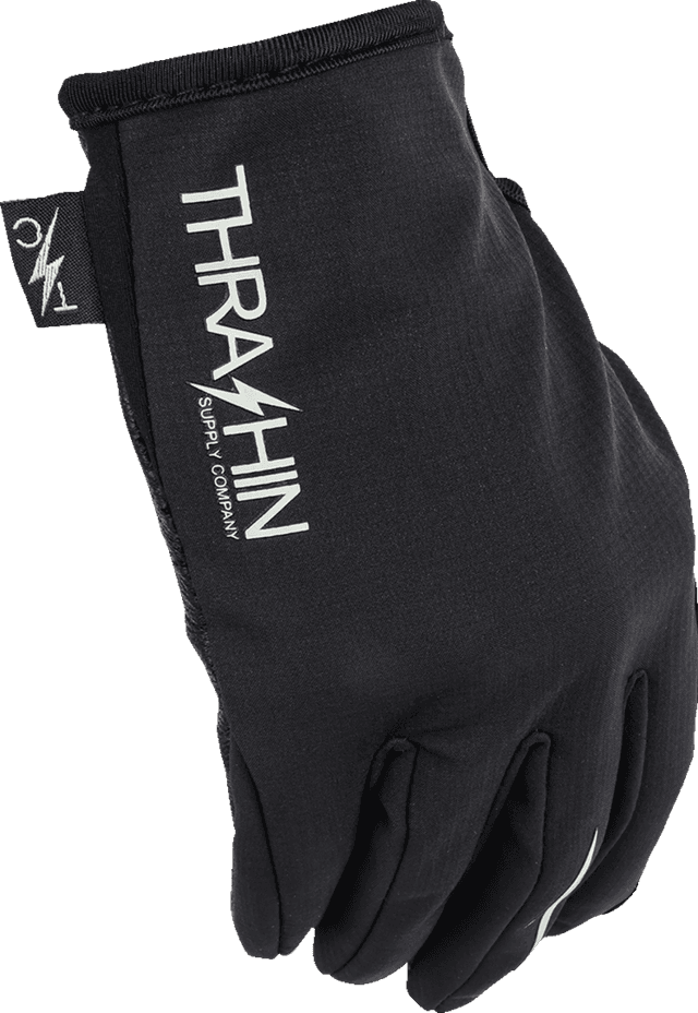 THRASHIN SUPPLY CO. 3301-4702 Windbreaker Stealth Gloves - Black - XL — image 1 of 4