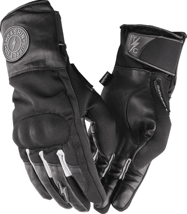 THRASHIN SUPPLY CO. 3301-4707 Mission Waterproof Gloves - Black - XL — image 1 of 7