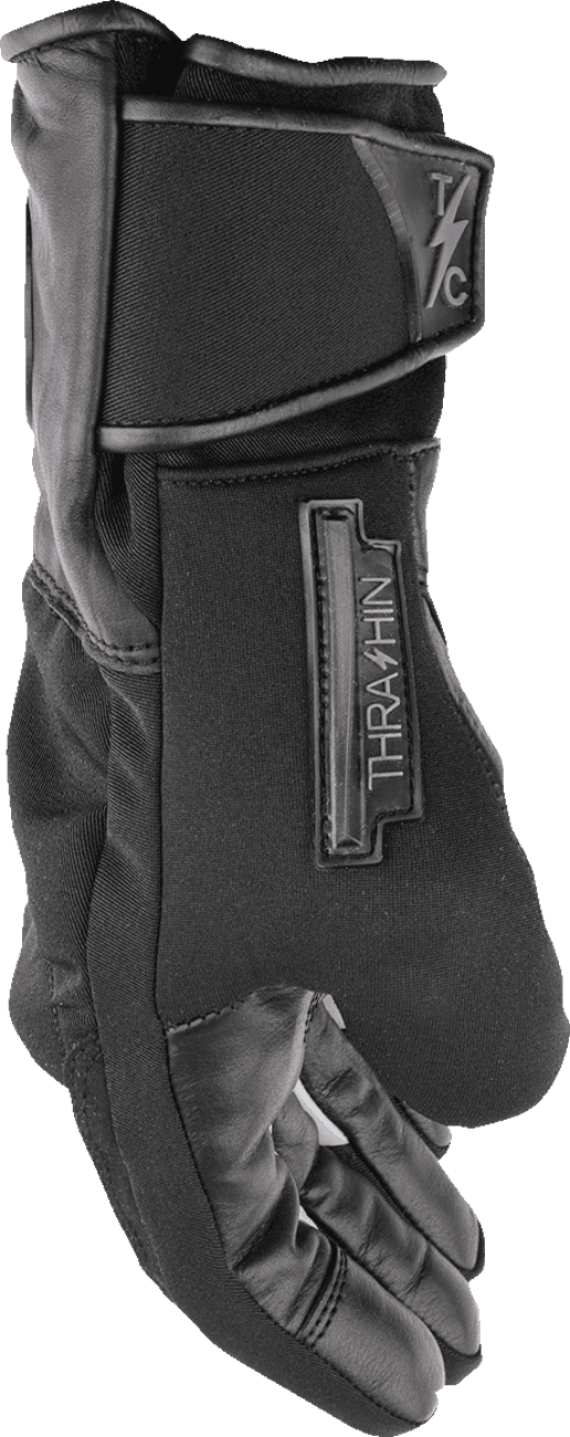 THRASHIN SUPPLY CO. 3301-4708 Mission Waterproof Gloves - Black - 2XL — image 5 of 7