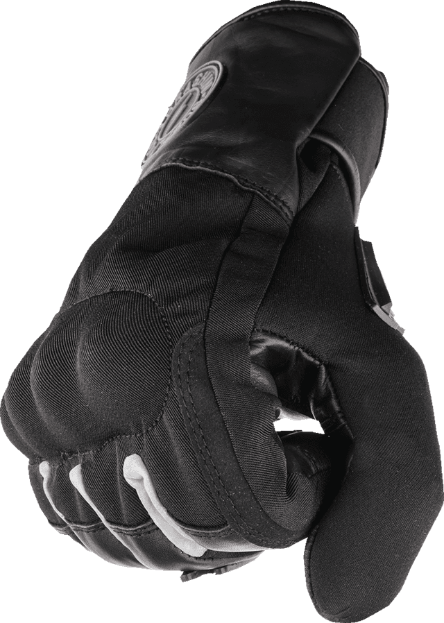 THRASHIN SUPPLY CO. 3301-4708 Mission Waterproof Gloves - Black - 2XL — image 7 of 7