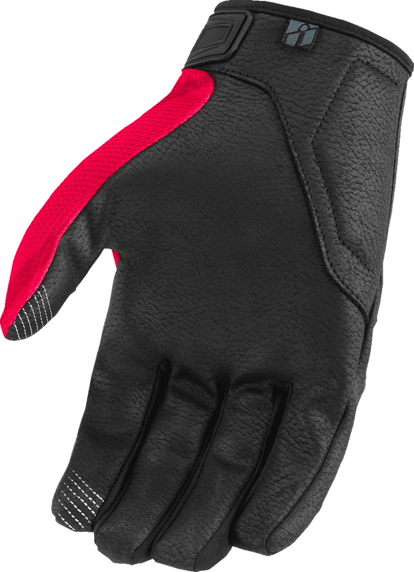 ICON 3301-4718 Hooligan™ CE Tejas Libre Gloves - Blue - Large — image 2 of 3