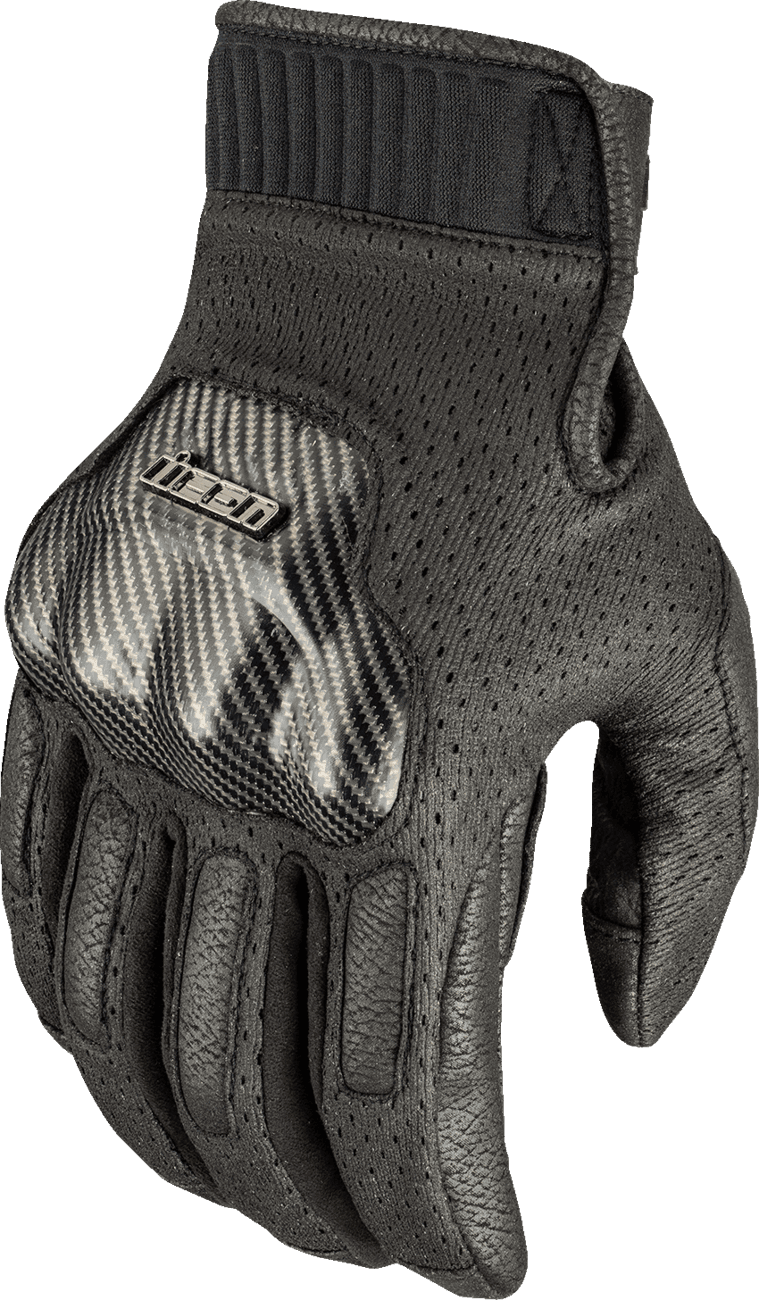 ICON 3301-4791 Overlord3™ Gloves - Black - Medium