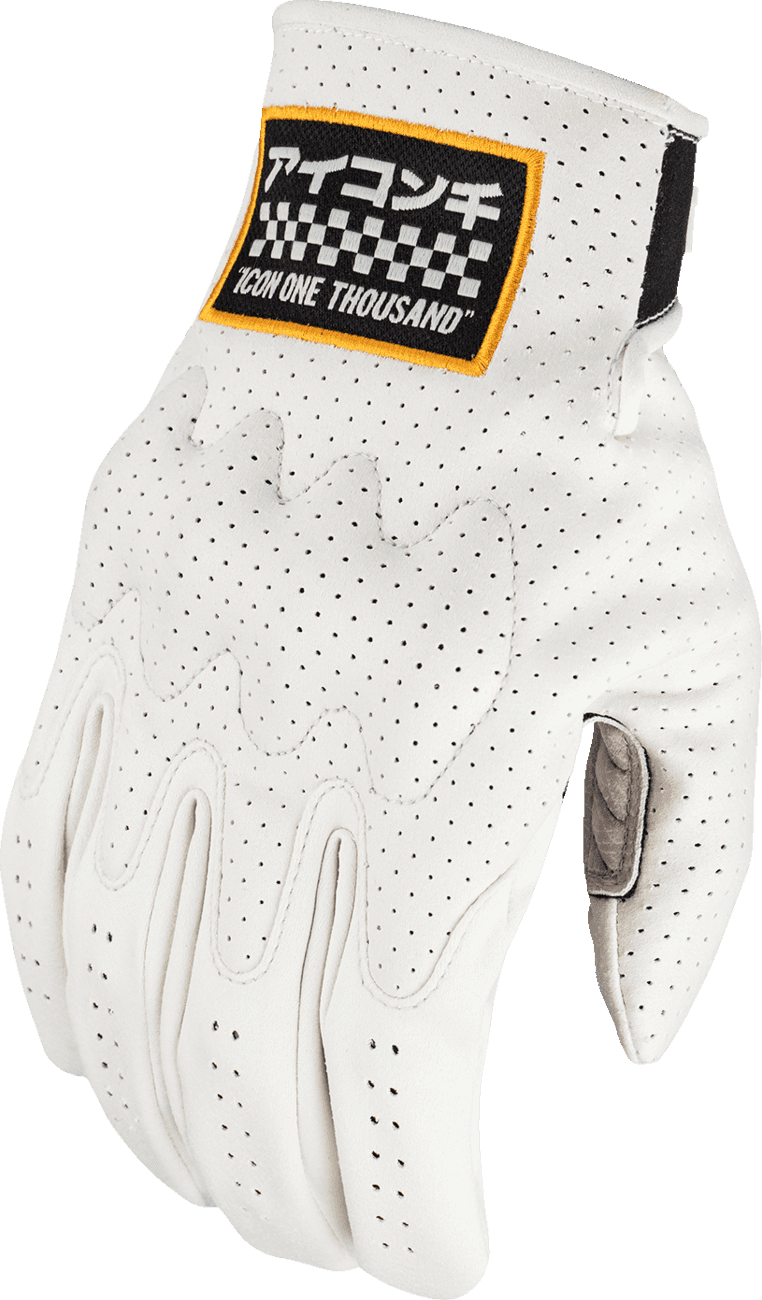 ICON 3301-4811 Airform Slabtown™ Gloves - White - Large