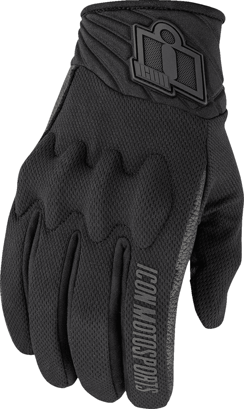 ICON 3301-4866 Anthem3™ Gloves - Black - XL