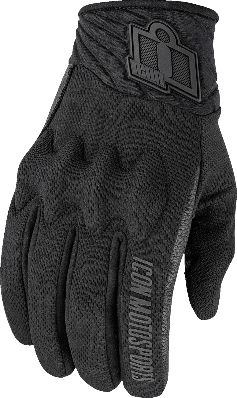 ICON 3301-4866 Anthem3™ Gloves - Black - XL — image 1 of 2