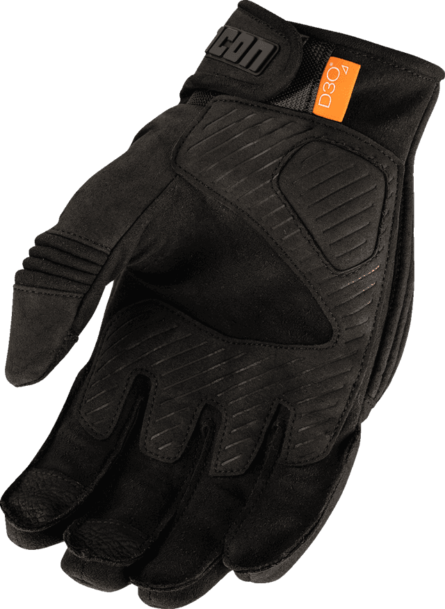 ICON 3301-4890 Long Track CX™ Gloves - Black - XL — image 2 of 2