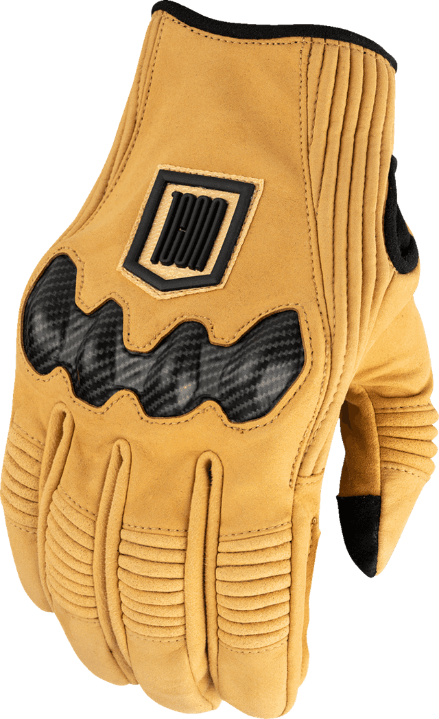 ICON 3301-4898 Long Track CX™ Gloves - Tan - 3XL — image 1 of 2