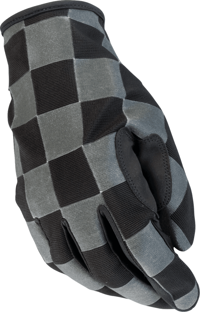 Z1R 3301-5149 Reflective Checker Gloves - Black - 2XL — image 1 of 2