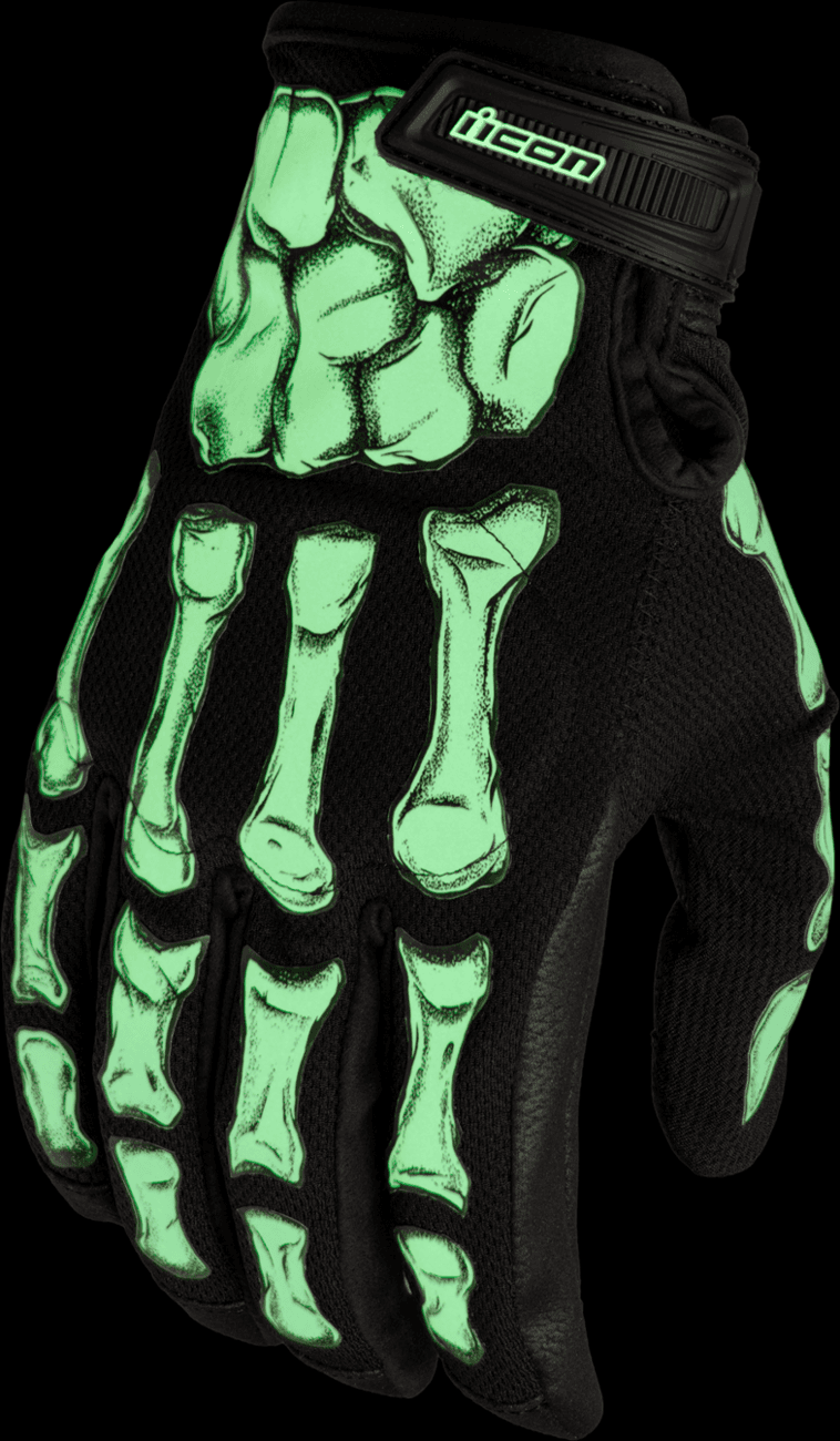 ICON 3301-5151 Hooligan Crestfallen™ Gloves - Black - Small — image 3 of 3