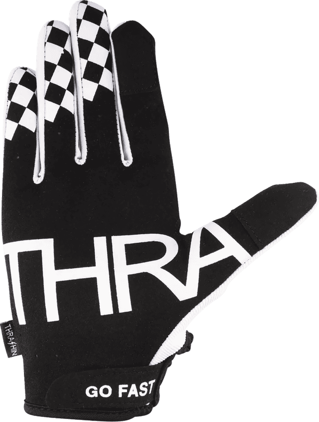 THRASHIN SUPPLY CO. 3301-5359 Go Fast Stealth Gloves - White - XL — image 2 of 5