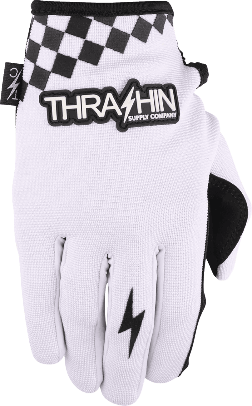 THRASHIN SUPPLY CO. 3301-5360 Go Fast Stealth Gloves - White - 2XL — image 3 of 5