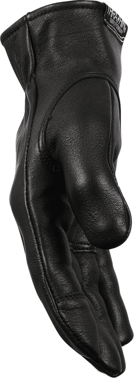 THRASHIN SUPPLY CO. 3301-5381 Roper Leather Gloves - Black - 3XL — image 4 of 12