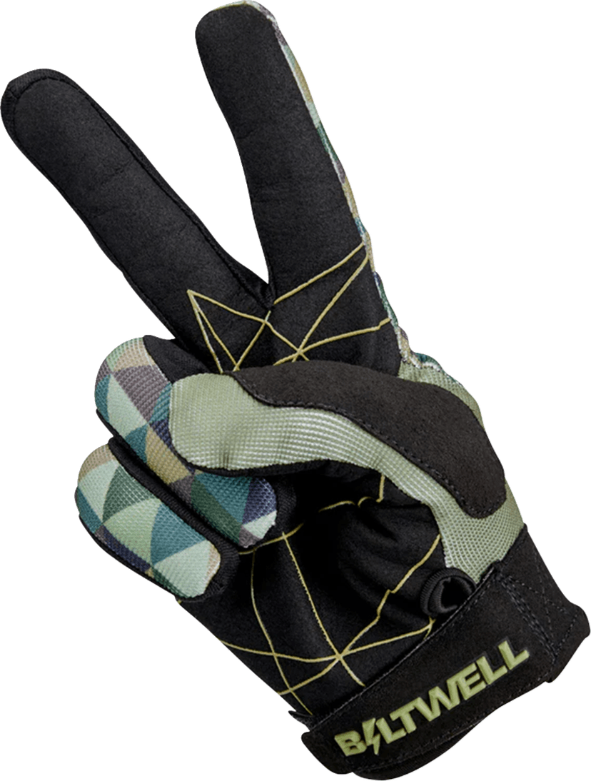 BILTWELL 33015484 Ridgecrest Gloves - Forest - Small — image 6 of 8