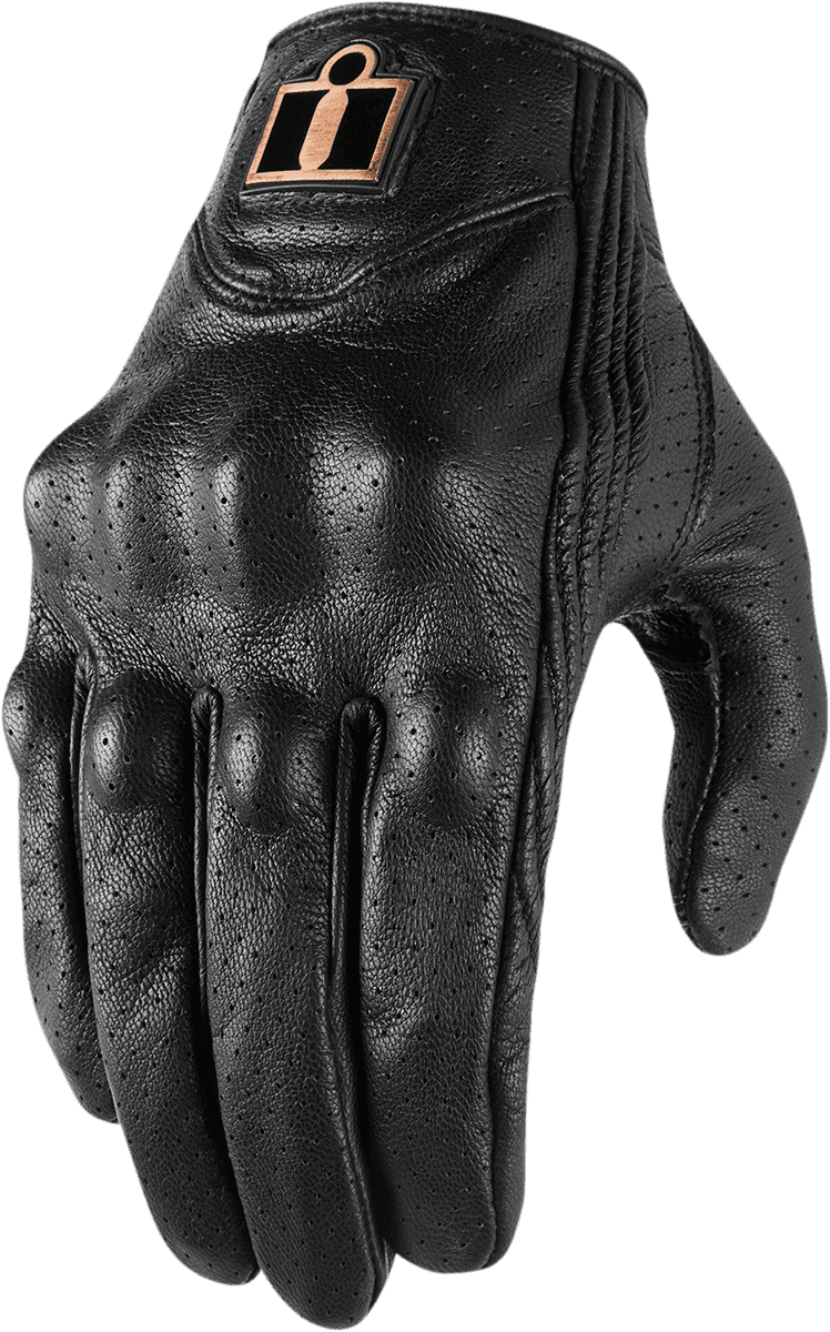 ICON 3302-0800 Women's Pursuit Classic™ Perforated Gloves - Black - Small
