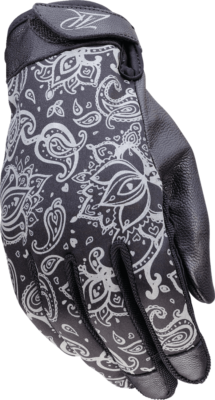 Z1R 3302-0886 Women's Reflective Gloves - Black - Small