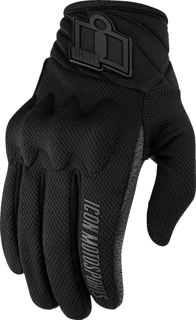 ICON 3302-0943 Women's Anthem3™ Gloves - Black - Medium