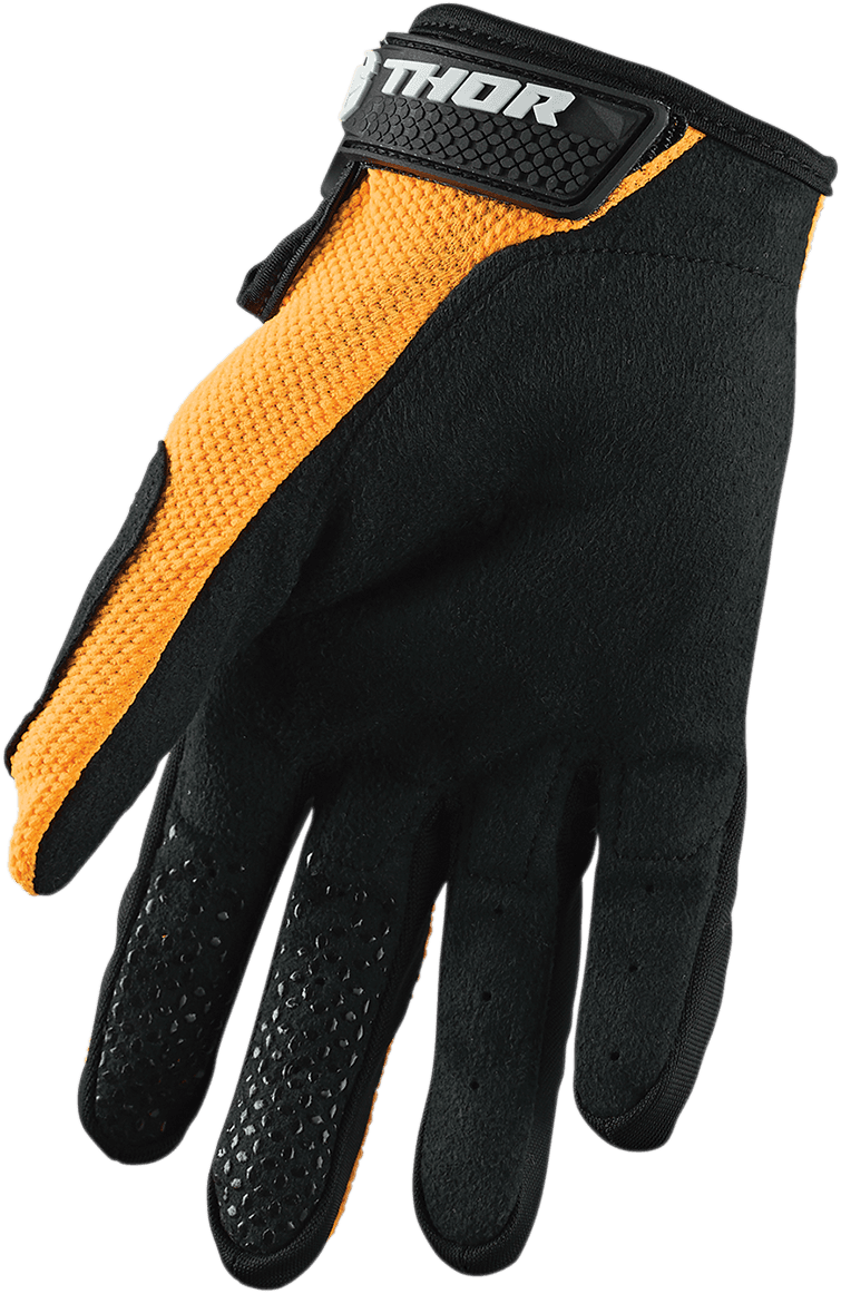 THOR 3330-5865 Sector Gloves - Orange/Black - XS — image 2 of 2
